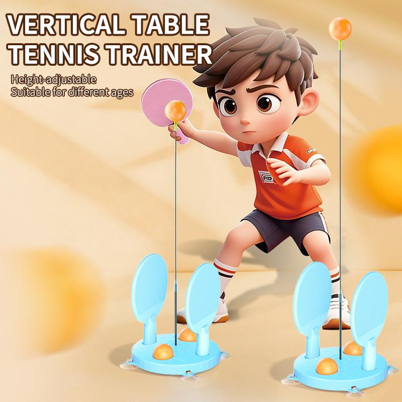 Table Tennis Is Played With A - 탁구 연습 장치 고정식 셀프 플레이