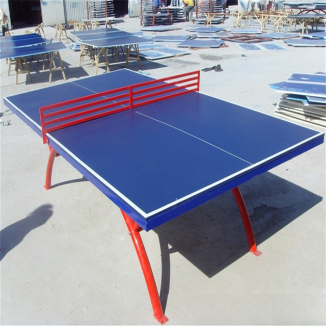 Table Tennis Youtube - 공식 규격 SMC 야외 탁구대 훈련용