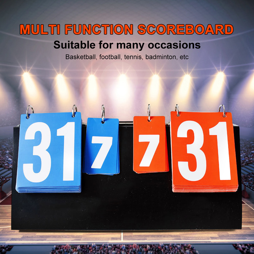 Table Tennis Score - 4자리 탁구 점수판 플라스틱 스포츠 경기