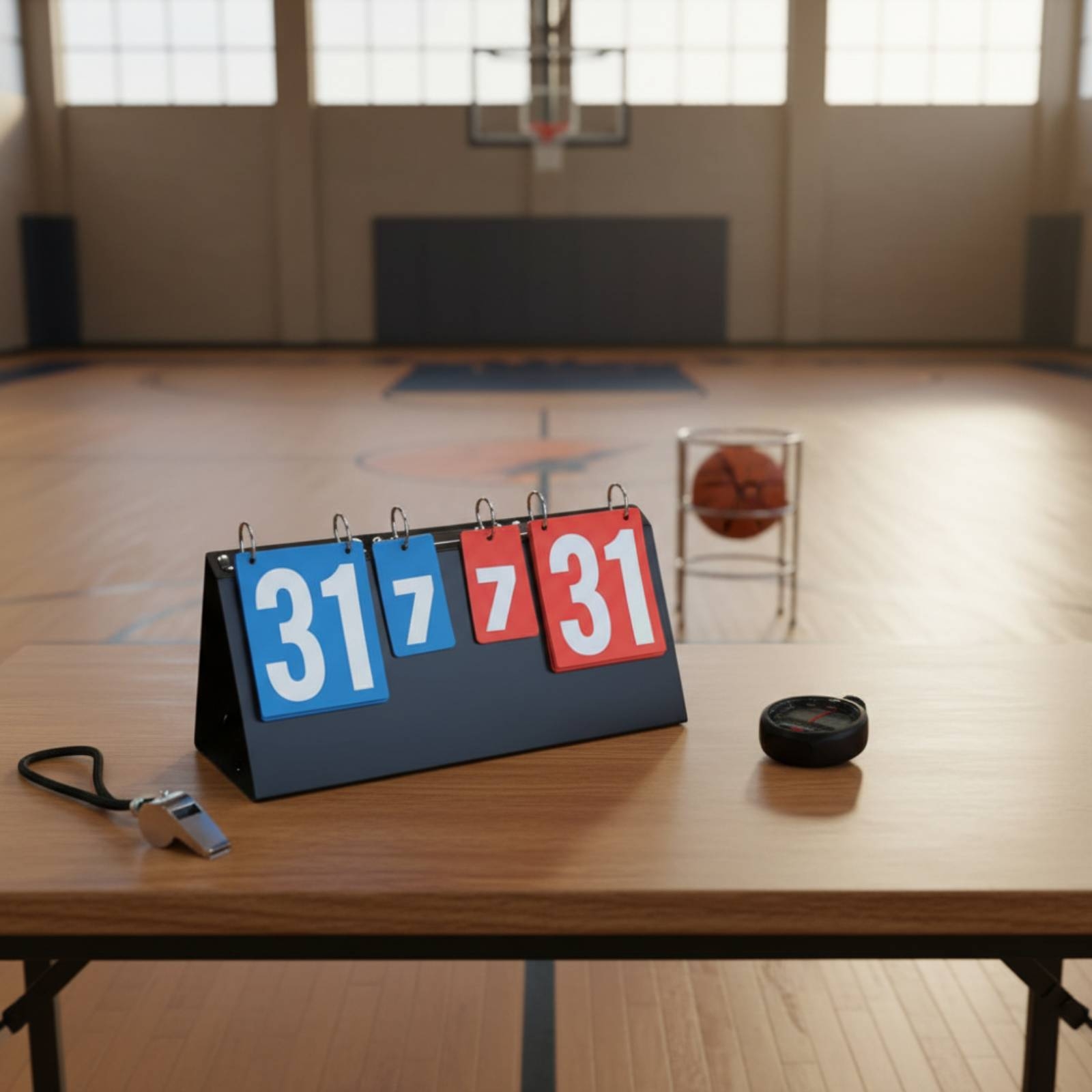Table Tennis Score - 휴대용 플립 점수판 다목적 스포츠 플립