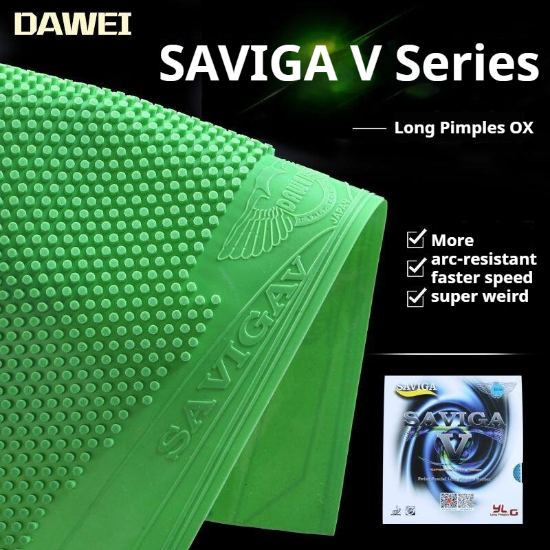Table Tennis Score - 탁구 러버 DAWEI SAVIGA V 컬러풀