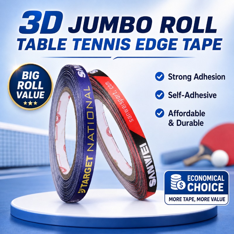 Table Tennis Post - 오리지널 산웨이 1cmx25M 실크 섬유 탁구