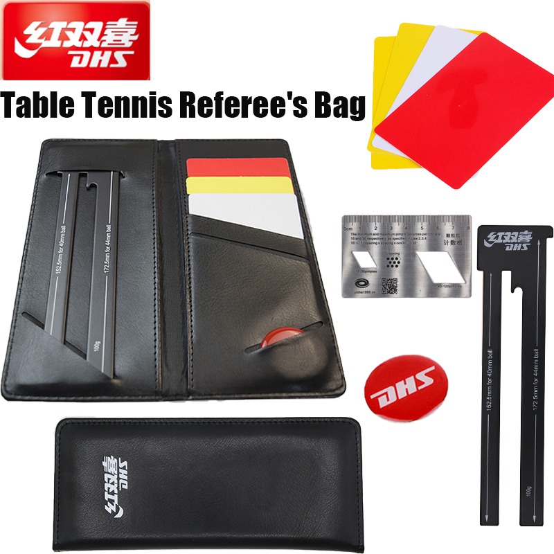 Table Tennis Yellow Card - DHS 탁구 대회 심판 가방 에지