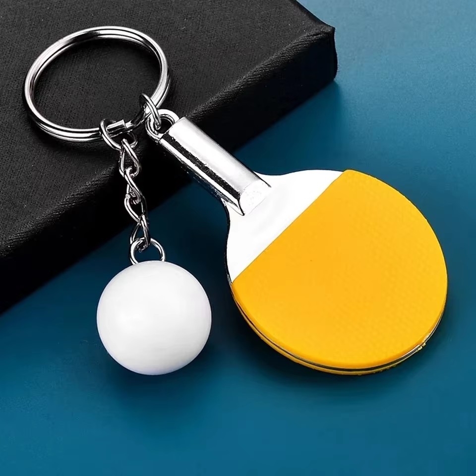 창의적이고 귀여운 미니 탁구 라켓 열쇠고리 패들 탁구  - Table Tennis Hong Kong 리뷰 및 가격