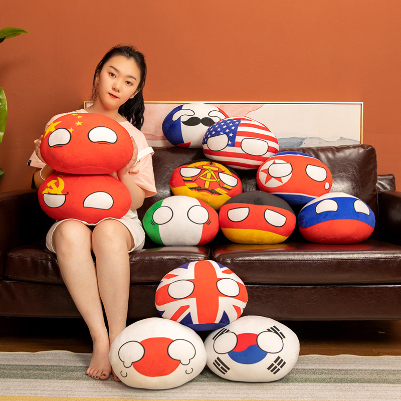 10-30cm 귀여운 폴란드볼 봉제 인형 미국 소련 프 - Table Tennis France 리뷰 및 가격