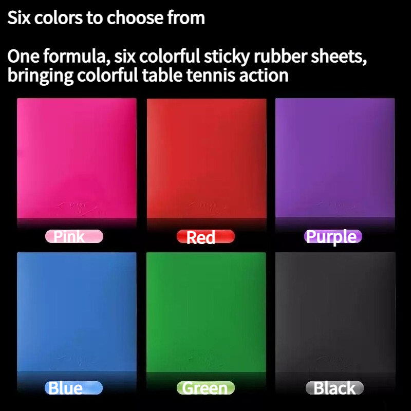 SUNFLEX AGILE 다채로운 탁구 고무 시트 끈적 - Table Tennis Rubber Protective Film 리뷰 및 가격
