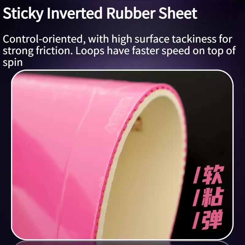 SUNFLEX AGILE 다채로운 탁구 고무 시트 끈적 - Table Tennis Rubber Protective Film 리뷰 및 가격