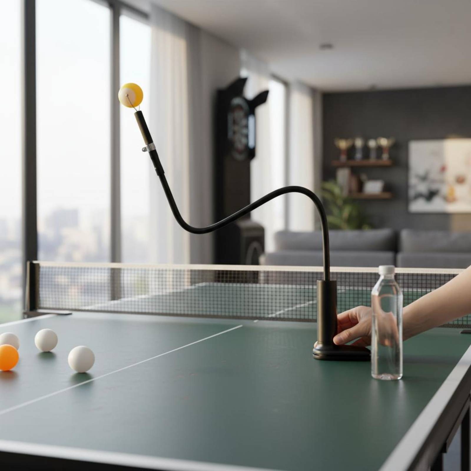 탁구 솔로 연습 보조기구 유연한 튜브 구조 탁구 리바운 - Table Tennis Youtube 리뷰 및 가격