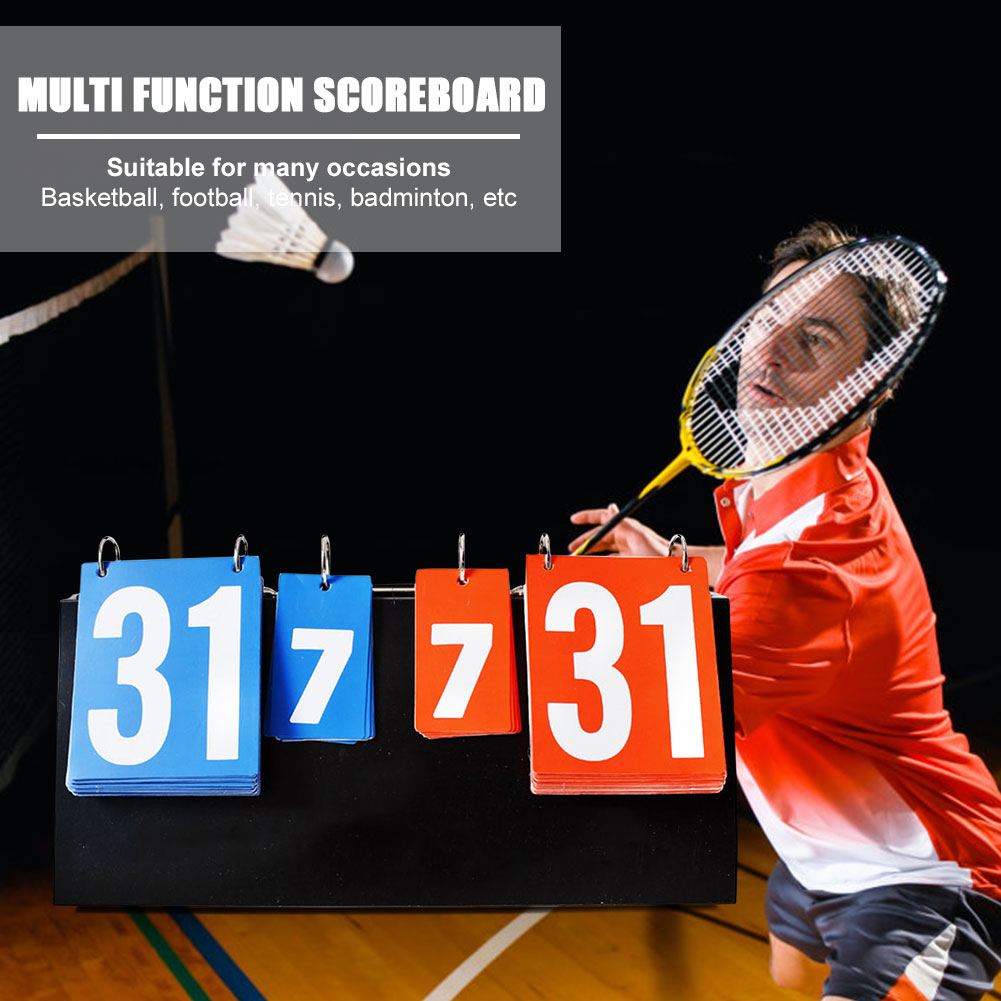 4자리 탁구 점수판 플라스틱 스포츠 경기 점수 표시기  - Table Tennis Score 리뷰 및 가격