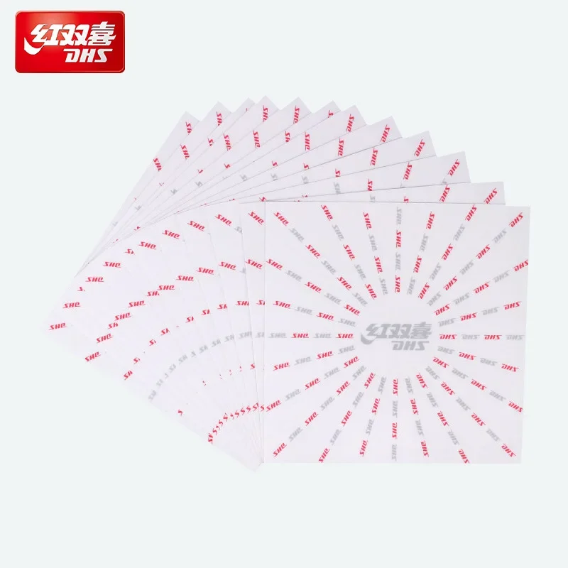 1/2PCS DHS 탁구 라켓 보호 필름 끈적 끈적이지 - Table Tennis Rubber Protective Film 리뷰 및 가격
