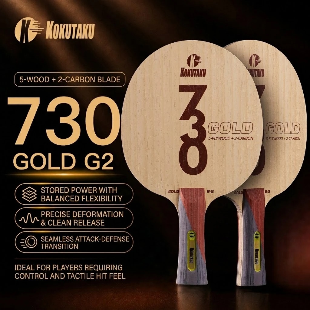 코쿠타쿠 탁구 블레이드 FL 730 G1 5겹 목재 / - Stiga Carbon Blade 리뷰 및 가격