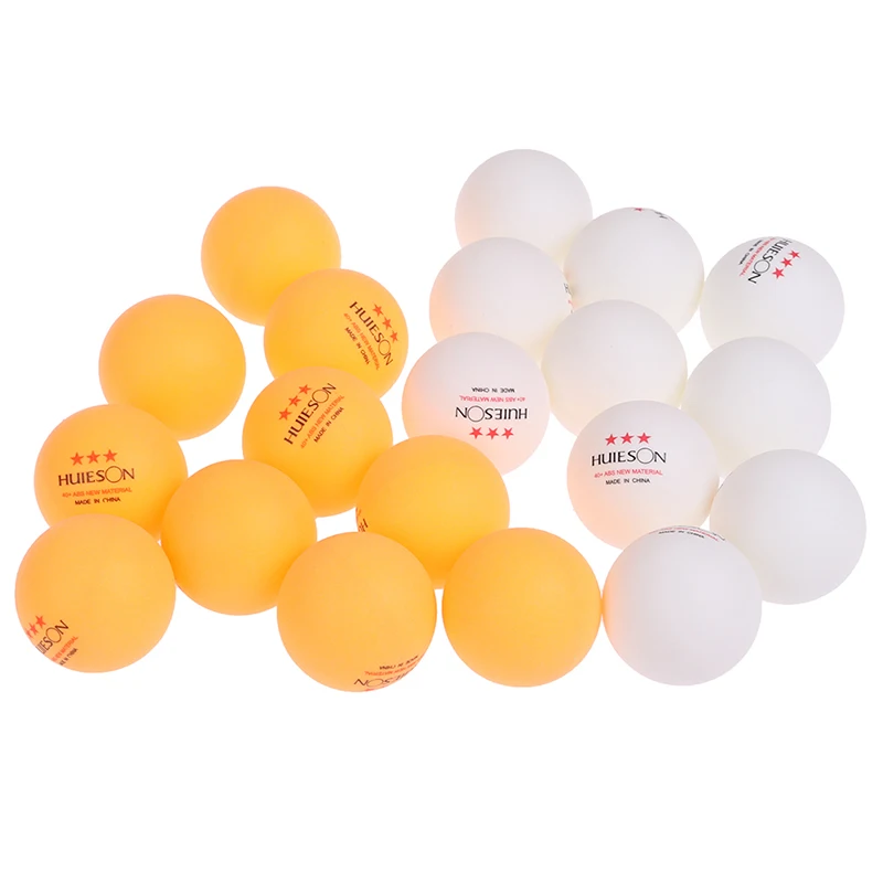 100개입 휴이슨 공식 새 ABS 플라스틱 탁구공 3스 - Table Tennis Ball 리뷰 및 가격