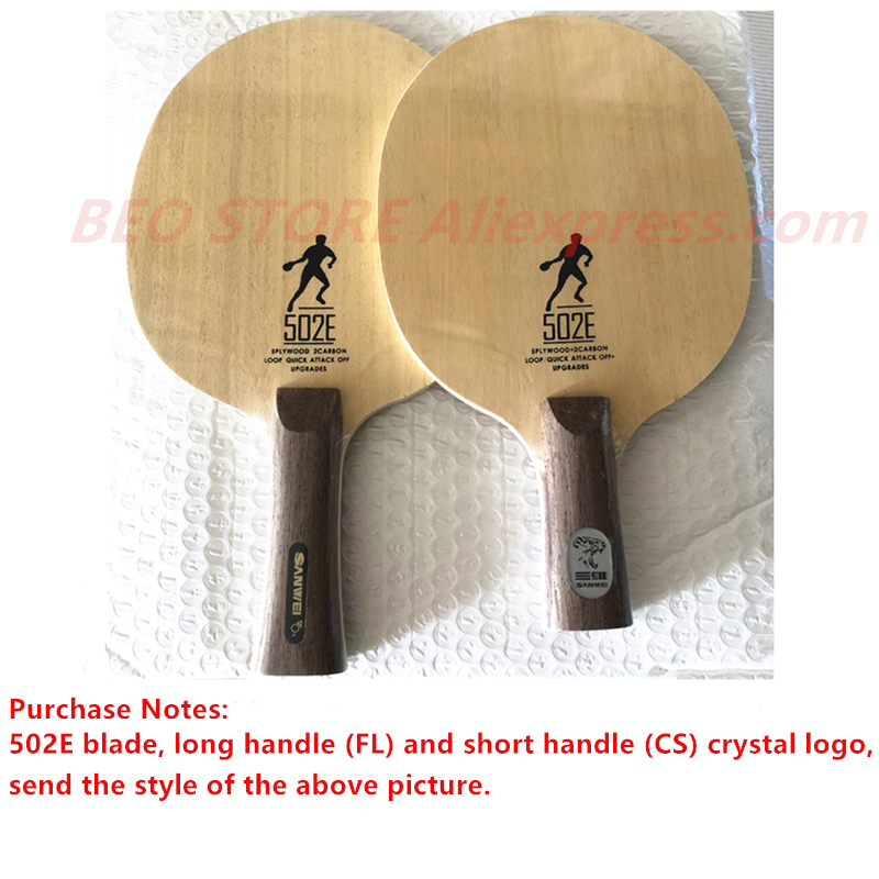SANWEI CC 502E 5 플라이 우드 + 2 카본 - Stiga Carbon Blade 리뷰 및 가격