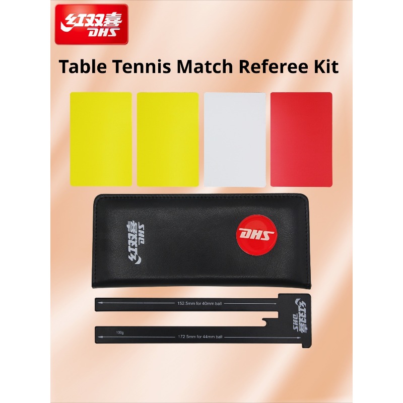 DHS 탁구 대회 심판 가방 에지 픽킹 도구 레드 및  - Table Tennis Yellow Card 리뷰 및 가격