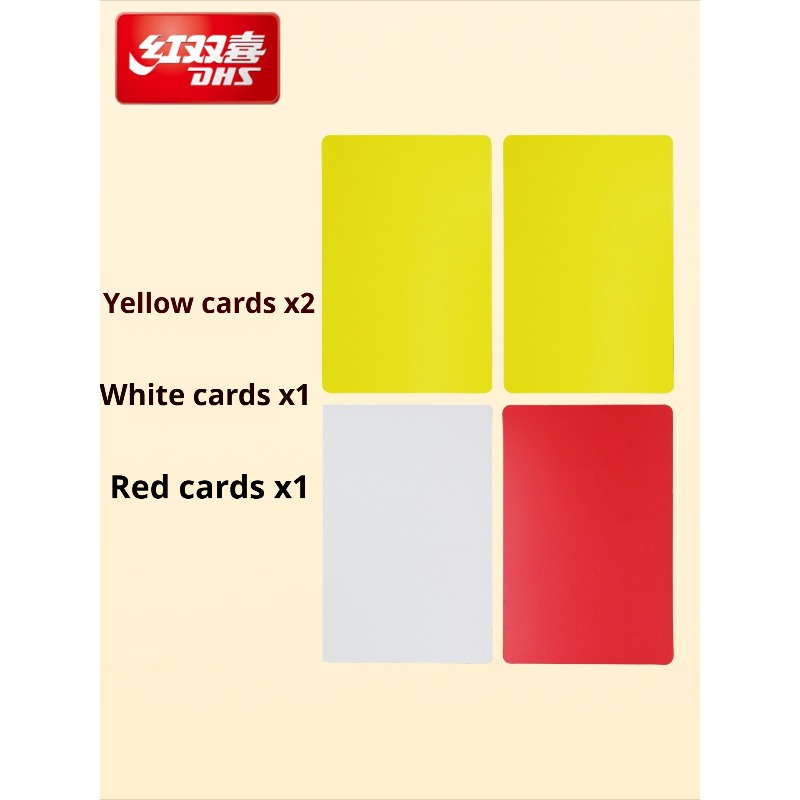 DHS 탁구 대회 심판 가방 에지 픽킹 도구 레드 및  - Table Tennis Yellow Card 리뷰 및 가격