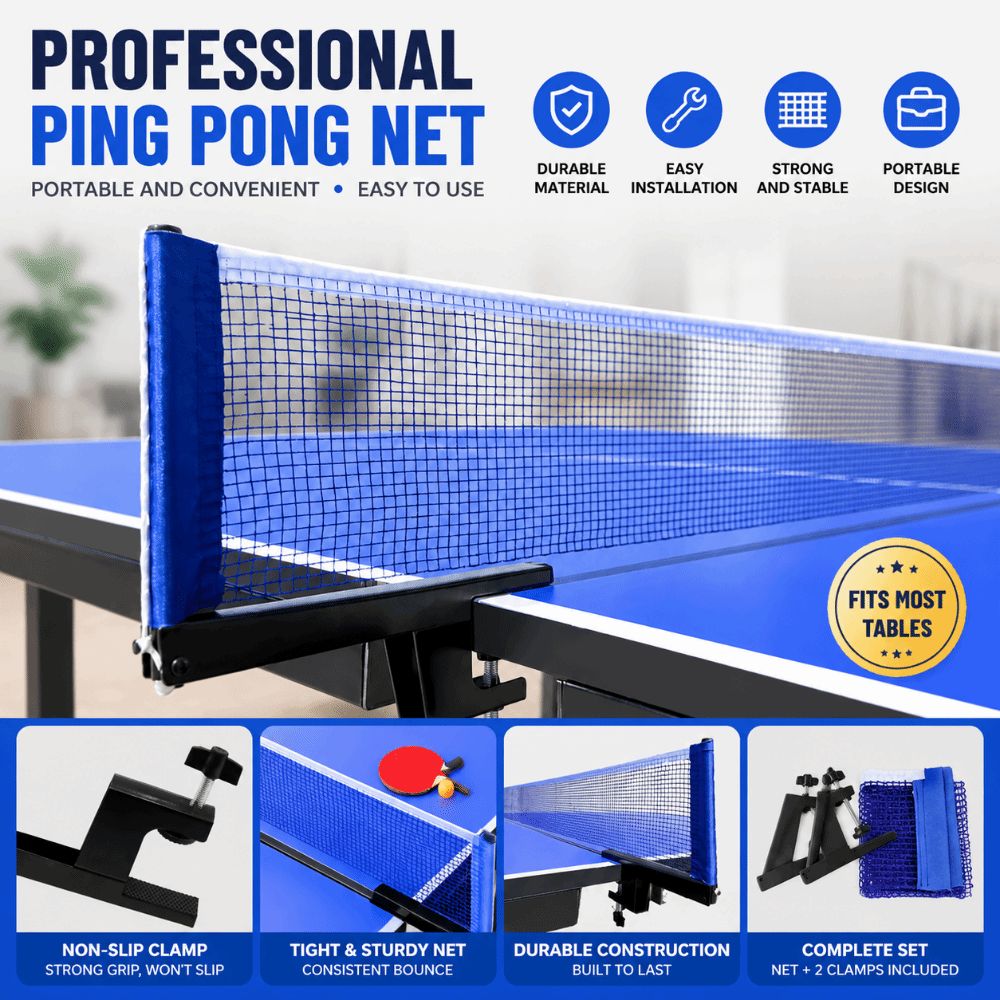 표준 탁구 네트 접이식 포스트 두꺼운 핑퐁 네트 간편  - Table Tennis Post 리뷰 및 가격