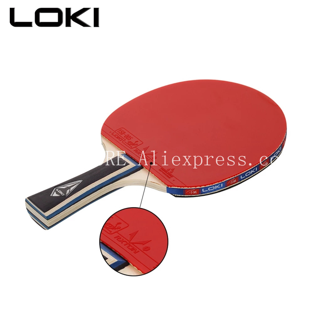 LOKI C1000 전문 탁구 라켓 세트, 탄소 섬유  - Table Tennis Youtube 리뷰 및 가격